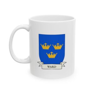 Ward Family Coat of Arms Coffee Mug