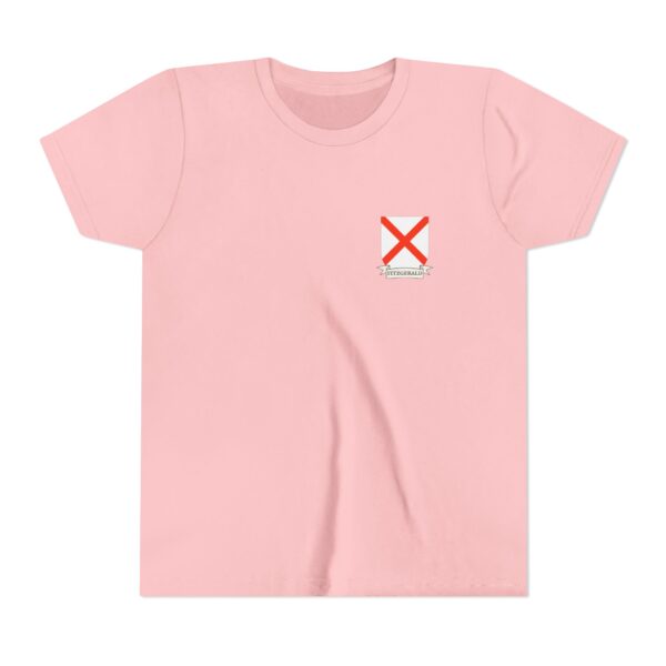 Fitzgerald Family Coat of Arms Youth T-Shirt - Image 5