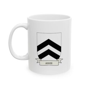 Ashe Family Coat of Arms Coffee Mug