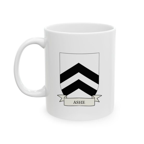 Ashe Family Coat of Arms Coffee Mug