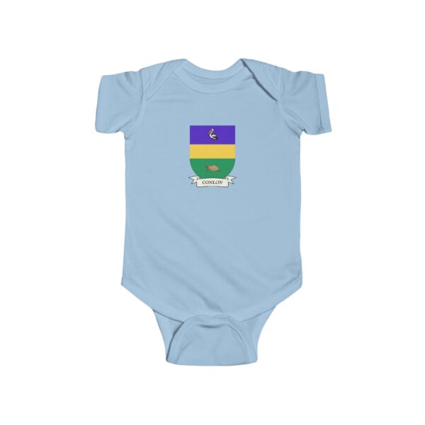 Conlon Family Coat of Arms Baby Onesie Bodysuit - Image 4
