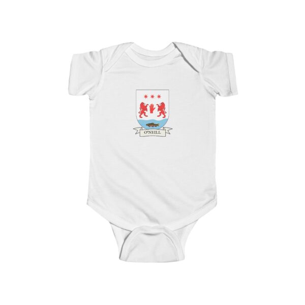 O'Neill Family Coat of Arms Baby Onesie Bodysuit - Image 2