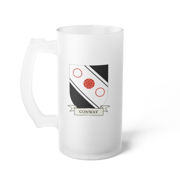 Conway Family Coat of Arms Beer Mug