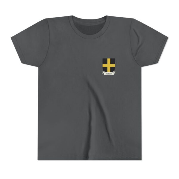 Howell Family Coat of Arms Youth T-Shirt - Image 7