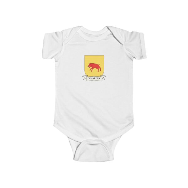 O'Malley Family Coat of Arms Baby Onesie Bodysuit - Image 2