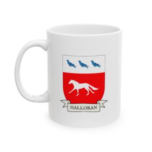 Halloran Family Coat of Arms Coffee Mug