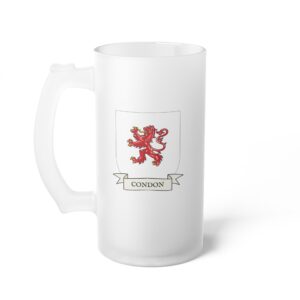 Condon Family Coat of Arms Beer Mug