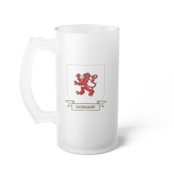Condon Family Coat of Arms Beer Mug