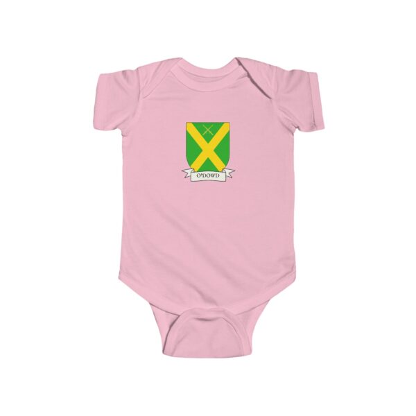 O'Dowd Family Coat of Arms Baby Onesie Bodysuit - Image 5