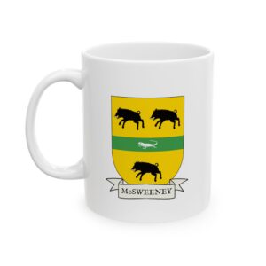 McSweeeney Family Coat of Arms Coffee Mug