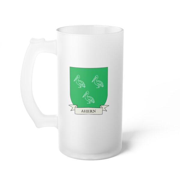 Ahern Family Coat of Arms Beer Mug