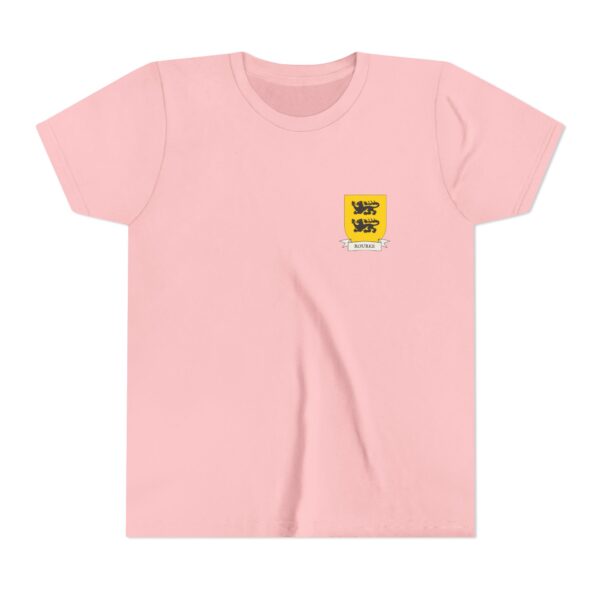 Rourke Family Coat of Arms Youth T-Shirt - Image 5