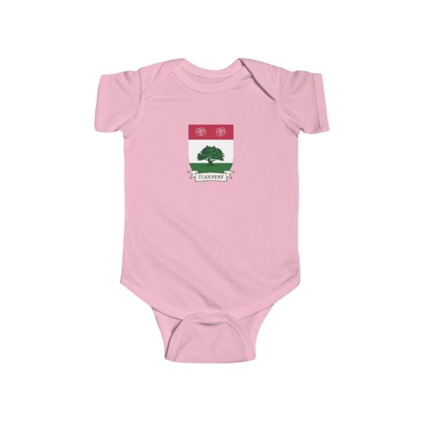 Flannery Family Coat of Arms Baby Onesie Bodysuit - Image 5