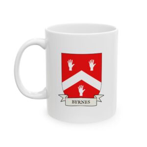 Byrnes Family Coat of Arms Coffee Mug
