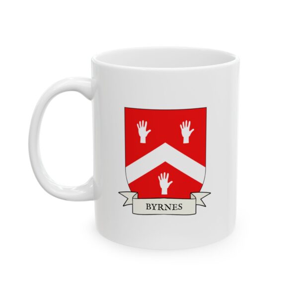 Byrnes Family Coat of Arms Coffee Mug