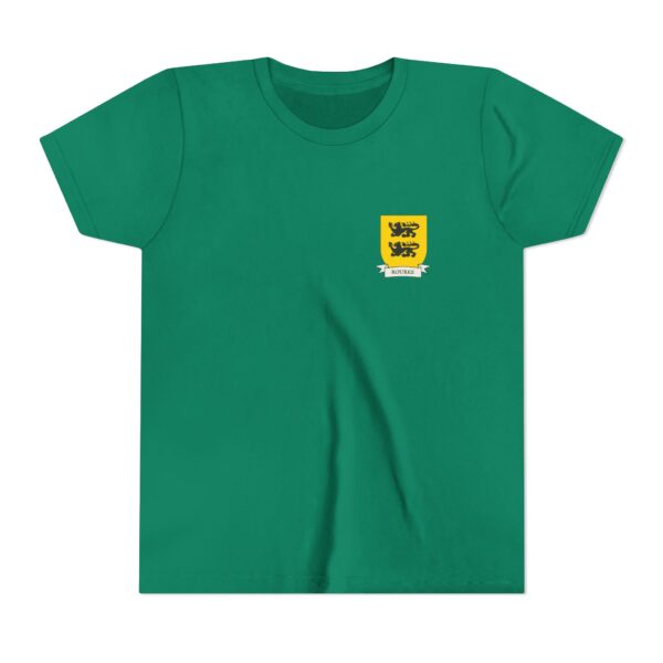 Rourke Family Coat of Arms Youth T-Shirt - Image 3