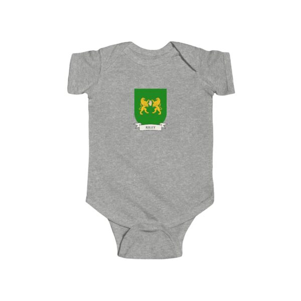 Riley Family Coat of Arms Baby Onesie Bodysuit - Image 3
