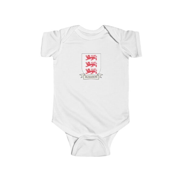 McMahon Family Coat of Arms Baby Onesie Bodysuit - Image 2