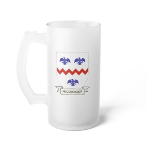 McCormack Family Coat of Arms Beer Mug