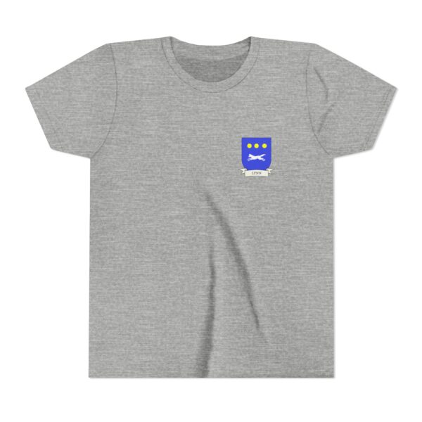 Lynn Family Coat of Arms Youth T-Shirt - Image 4