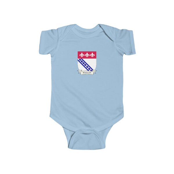 Whelan Family Coat of Arms Baby Onesie Bodysuit - Image 4