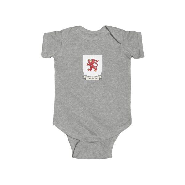 Condon Family Coat of Arms Baby Onesie Bodysuit - Image 3