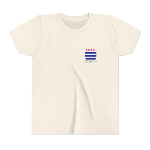 Gray Family Coat of Arms Youth T-Shirt - Image 2