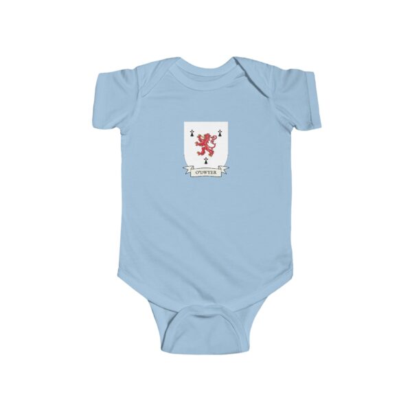 O'Dwyer Family Coat of Arms Baby Onesie Bodysuit - Image 4