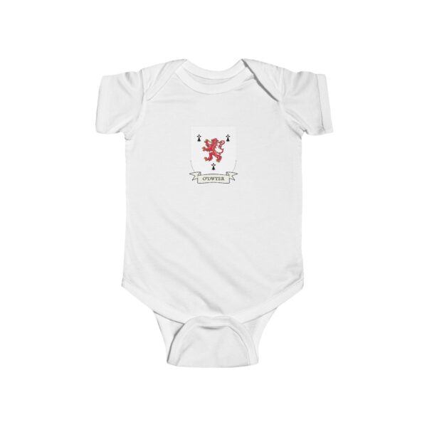 O'Dwyer Family Coat of Arms Baby Onesie Bodysuit - Image 2