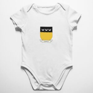 Harvey Family Coat of Arms Baby Onesie Bodysuit