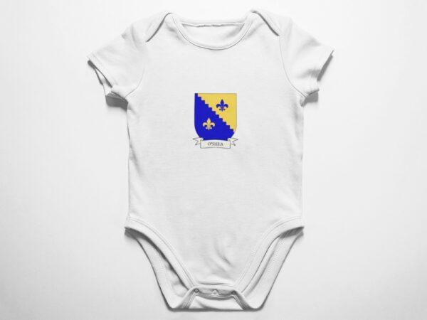 O'Shea Family Coat of Arms Baby Onesie Bodysuit