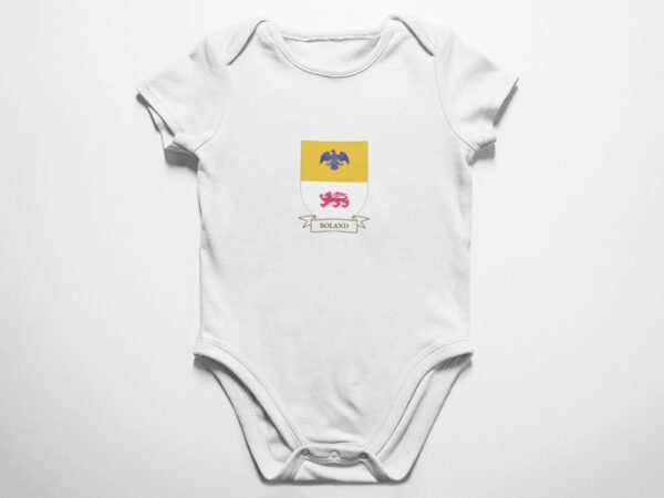 Boland Family Coat of Arms Baby Onesie Bodysuit