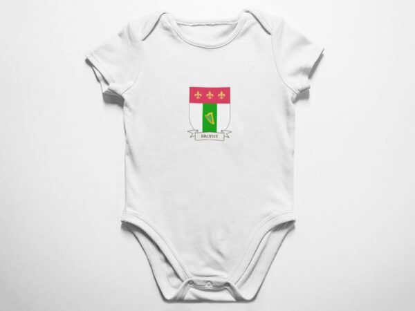 Brophy Family Coat of Arms Baby Onesie Bodysuit