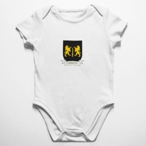 Carroll Family Coat of Arms Baby Onesie