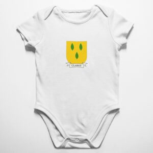 Clarke Family Coat of Arms Baby Onesie