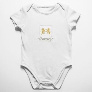 Collins Family Coat of Arms Baby Onesie