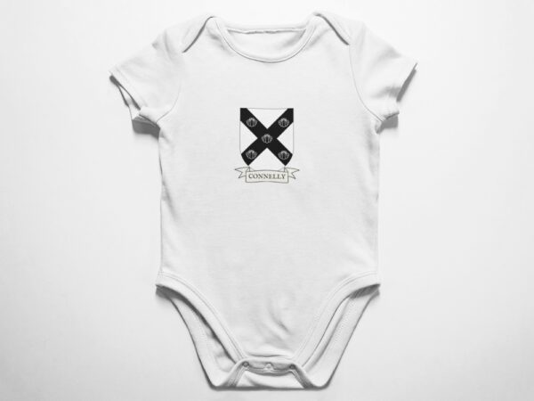 Connelly Family Coat of Arms Baby Onesie