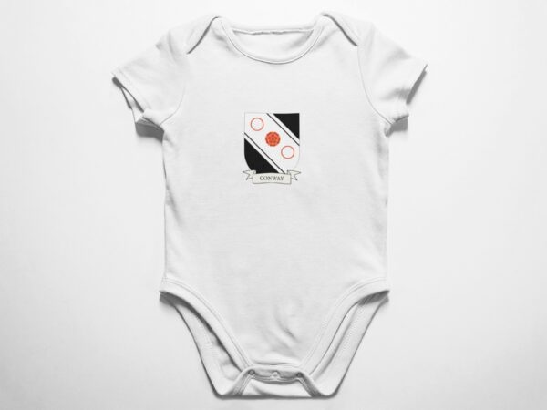 Conway Family Coat of Arms Baby Onesie Bodysuit