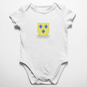 Costello Family Coat of Arms Baby Onesie