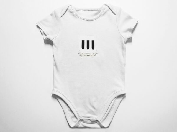 Curran Family Coat of Arms Baby Onesie