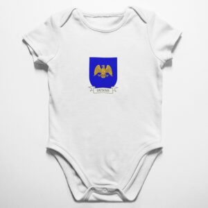 Dunne Family Coat of Arms Baby Onesie