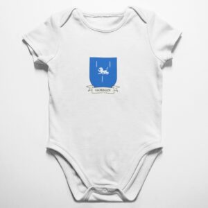 Gorman Family Coat of Arms Baby Onesie Bodysuit