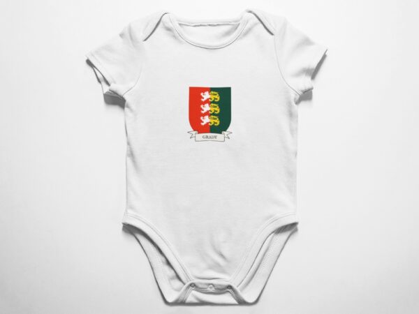 Grady Family Coat of Arms Baby Onesie Bodysuit