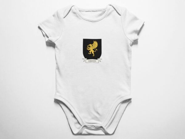Griffin Family Coat of Arms Baby Onesie