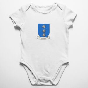 Healy Family Coat of Arms Baby Onesie