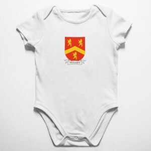 Hughes Family Coat of Arms Baby Onesie