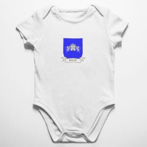 Kelly Family Coat of Arms Baby Onesie Bodysuit