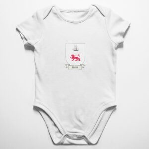 Leary Family Coat of Arms Baby Onesie