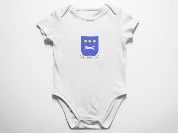 Lynn Family Coat of Arms Baby Onesie Bodysuit