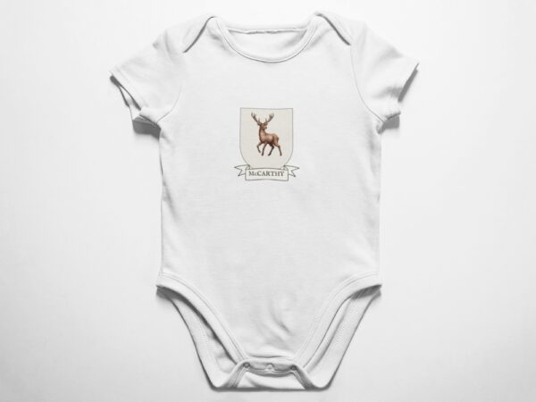 McCarthy Family Coat of Arms Baby Onesie